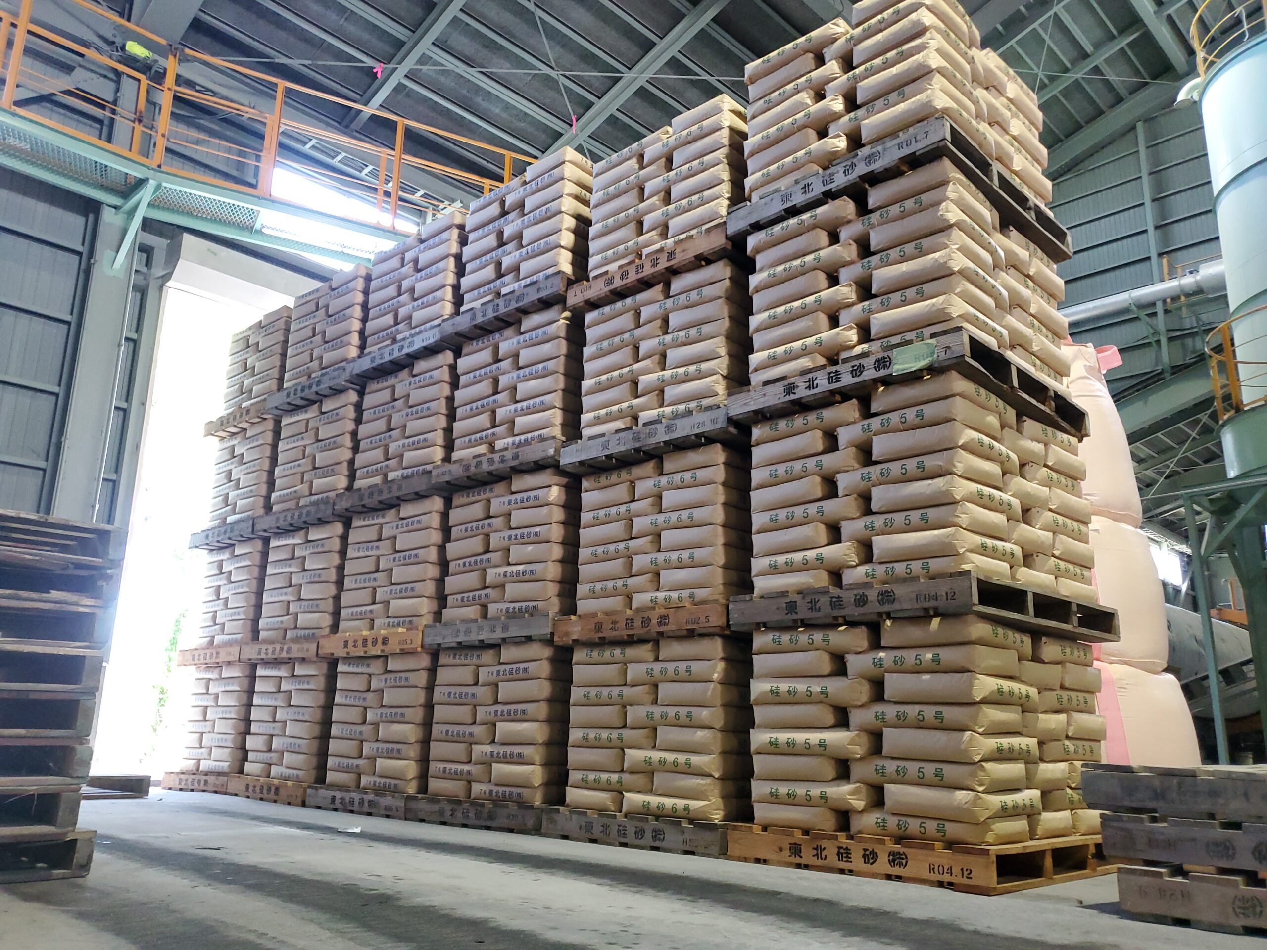 製品紹介 - 乾燥硅砂 珪砂 けいしゃ シリカサンド- 品質・成分・SDS